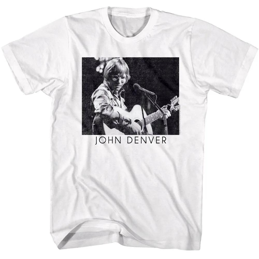 John Denver Playing Guitar Unisex T Shirt